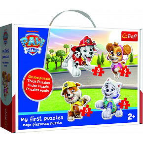 Trefl Puzzle Baby Classic Milovaní psi Tlapková patrola/Paw Patrol 14ks v krabici 27x19x6cm