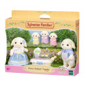 Sylvanian Families 5735 Flora Hasenfamilie mit Drillingen