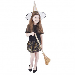 Rappa Detský kostým tutu sukne s klobúkom Halloween