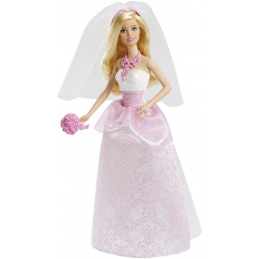 Mattel Barbie MATTEL PANENKA BARBIE NEVĚSTA CFF37
