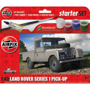 Airfix Starter Set auto A55012 - Land Rover Series 1 (1:43)