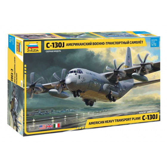 Zvezda Model Kit letadlo 7325 - Hercules C-130J (1:72)