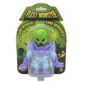 Flexi Monster gruselige Figuren Serie 5 dehnbare Silikon 14cm Mix von Arten auf Karte 16,5x23,5cm