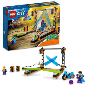 LEGO City 60340 Wyzwanie kaskaderskie z ostrzami