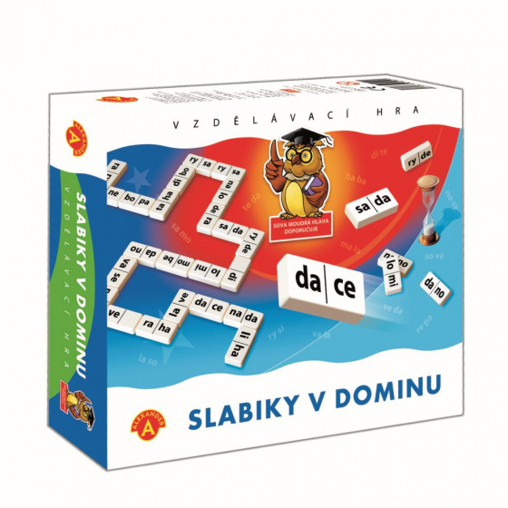 PEXI Alexander didaktická hra Slabiky v domine