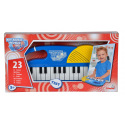 Simba My Music World Keyboard modrá s rukoväťou