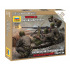 Zvezda Model Kit figurky 6286 - US machine gun Browning w/crew (1:72)