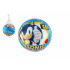Teddies Ball Igel Sonic aufgeblasen 14cm im Netz