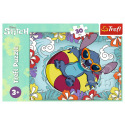 Trefl Puzzle Lilo&Stitch na wakacjach 27x20cm 30 elementów w pudełku 21x14x4cm