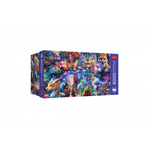 Puzzle Premium Plus: Colorful World/Barevný svět 8000 dílků 180,6x132,6cm v krabici 45x21x24cm