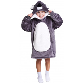 Rappa Cozy Noxxiez CH304 Koala - hřejivá televizní mikinová deka pro děti 3 - 6 let