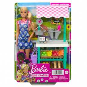 Mattel Barbie FARMÁŘSKÝ STÁNEK S PANENKOU