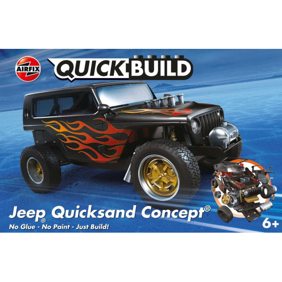 Airfix Quick Build Auto J6038 - Jeep Quicksand Concept