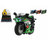 Teddies Rennmotorrad Metall/Kunststoff mit Rückzug 12cm batteriebetrieben mit Licht, Sound 3 Farben