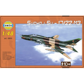 Směr Plastikový model lietadla Suchoj SU - 17/22 M3 v krabici 35x22x5cm