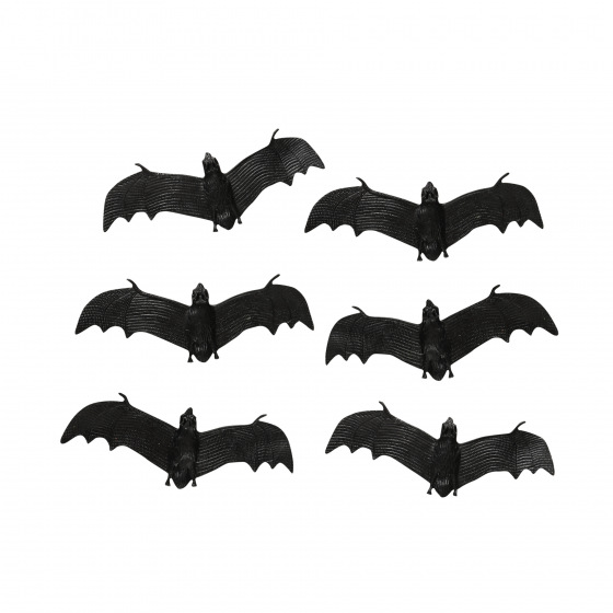 Rappa Dekorace netopýr 6 ks