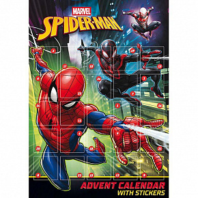 Jiri Models Adventní kalendář se samolepkami Spiderman Jiri Models Adventní kalendář se samolepkami Spiderman