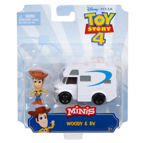 Mattel Toy Story Mattel 4: Toy Story minifigúrka s vozidlom asst rôzne druhy