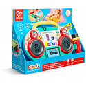 Hape Boombox rádio s mikrofonem Pixelz - se světelnými a zvukovými efekty