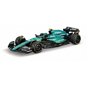 Bburago - RACE Formule F1, Team Aston Martin AMR23 (2023), #14 Fernando Alonso, 1:43