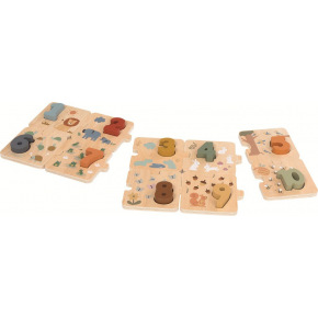 Rappa 2Kids Toys Puzzle Počítání se zvířátky Rappa 2Kids Toys Puzzle Počítání se zvířátky