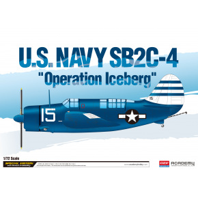 Academy Model Kit samolot 12545 - U.S.Navy SB2C-4 "Operacja góra lodowa" LE: (1:72)