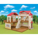 Sylvanian Families 5708 Patrový dům s červenou střechou a se světly