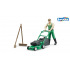 Bruder Volný čas - bworld zahradník se sekačkou a nářadím