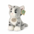 Rappa Pluszowy kot szary 18 cm ECO-FRIENDLY