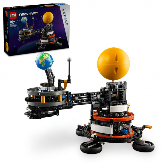 LEGO Technic 42179 Planet Erde und Mond in der Umlaufbahn