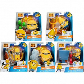 ORBICO Minionki Moose Dave, Mel, Tim, Gus, Figurki, 10 cm ORBICO Minionki Moose Dave, Mel, Tim, Gus, Figurki, 10 cm