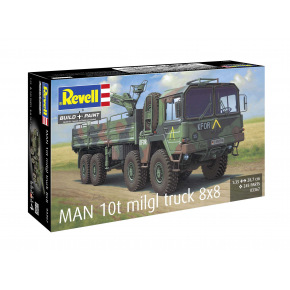 Revell Plastic ModelKit military 03367 - MAN 10t milgl 8x8 Truck (1:35)