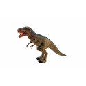 Teddies Dinosaurier Tyrannosaurus gehend Plastik 40cm batteriebetrieben mit Licht und Sound in Schachtel