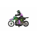 Teddies Motorka RC plast 22cm 2,4GHz na dálkové ovládání na baterie v krabici 33x23x13cm