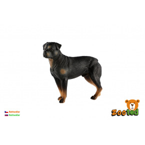 ZOOted Rottweiler - pes domácí zooted plast 8cm v sáčku