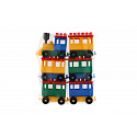 LORI Zestaw konstrukcyjny LORI 8 pociągów + 5 wagonów plastikowych w torbie 20x26x5cm