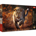 Trefl Puzzle Premium Plus - Photo Odyssey: Wilder Leopard 1000 Teile 68,3x48cm in Schachtel 40x27x6cm