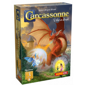 Mindok Carcasonne rozšíření 3: Víla a drak