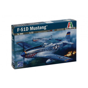 Italeri Model Kit letadlo 0086 - F-51D MUSTANG (1:72)