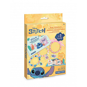 Make it Real Aktivitní sešit a sada náramků s motivem mimozemšťana od Disneyho Stitche Make it Real Aktivitní sešit a sada náramků s motivem mimozemšťana od Disneyho Stitche