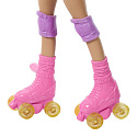 Mattel Barbie PANENKA S PEJSKEM NA BRUSLÍCH BLONDÝNKA