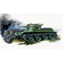 Zvezda Wargames (WWII) tank 6129 - Soviet Tank BT-5 (1:100)