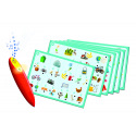 Trefl Kleiner Entdecker Vorschulwelt + magischer Stift edukatives Gesellschaftsspiel in Schachtel 33x23x6cm