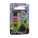 PIXIE CREW MINECRAFT Klíčenka, černá, 4 multipixely