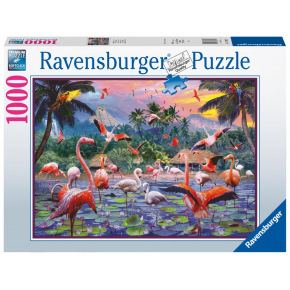 Ravensburger Różowe Flamingi 1000 elementów