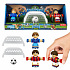 Teddies Sada na stolní fotbal - hráči 2ks, branky 2ks + míč v krabici 31x12x8cm