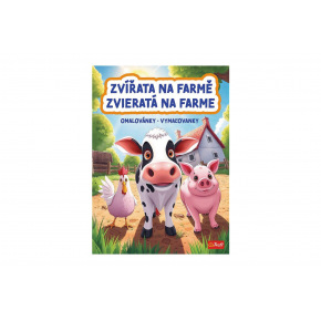 Omalovánky Zvířata na farmě 20x27,5cm