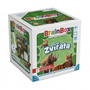 GreenBoardGames BrainBox - zvířata