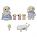 Sylvanian Families 5735 Flora Hasenfamilie mit Drillingen