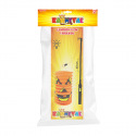 Rappa Lampion Haloween 15 cm se svítící hůlkou 39 cm
